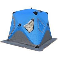 WALNUTA 3-4 People Winter Fishing Tent Automatically Thickening Warm Cotton Tent Outdoor Camping Travel Tent Winter Ice Fishing House (Color : A, Size : 200 * 200 * 175cm)