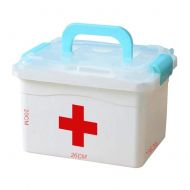 Happy shopping First Aid Kits Medicine Box Household Double-Layer Portable First aid Small Medicine Box...