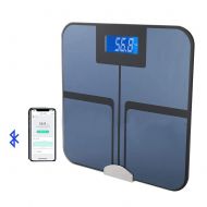 Semme Bluetooth Body Fat Scale, High Precision Smart Weigh Scale Bathroom Body Fat Composition Monitor for...