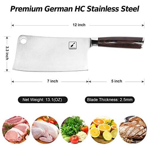  [아마존베스트]imarku Professional Kitchen Knife / Chefs Knife / Utility Knife Made Of High-Quality Carbon Stainless Steel With Sharp Blade And Ergonomic Handle