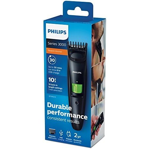 필립스 Philips Series 3000 USB Charging Beard & Stubble Trimmer