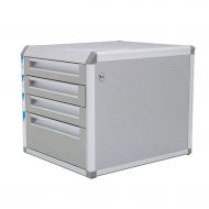 LPYMX File Cabinet, Lock ABS Plastic Storage Cabinet Office File Cabinet on The Desktop