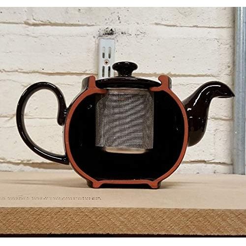  Cauldon Ceramics Re-Engineered Ian McIntyre Brown Betty 4 Cup Teapot with Infuser