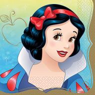 Amscan Disney Princess Snow White Luncheon Party Napkins, 6.5 x 6.5, 16 Ct.