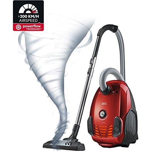  [아마존베스트]AEG VX6-2-OEKOX Vacuum Cleaner with Bag, red