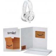 Audio-Technica ATH-M50xWH Professional Studio Monitor Headphones with $25 Amazon.com Gift Card