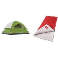 Coleman Sundome 4 Person Tent (Green and Navy color options)