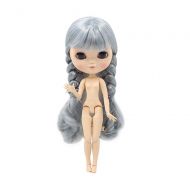 ICY Doll The 30.5cm ICY Nude Doll is The Same as Blythe Doll,can Change The faceplate and Clothes for DIY Maker,19 Joint Body Doll is Suitable for Girls Present and Best Gift. (COLORFUL3)
