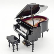 Odoria 1:12 Miniature Piano Mini Musical Instrument Dollhouse Furniture Model Decoration