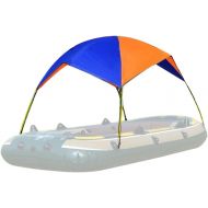 Lixada Inflatable Kayak Awning Canopy 2/3/4 Person Boat Sun Shade Shelter for Kayak Boat Canoe