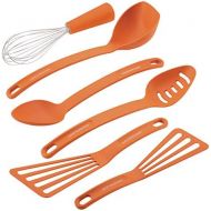 Rachael Ray Gadgets Utensil Kitchen Cooking Tools Set, 6 Piece, Orange: Rachel Ray Cookware: Kitchen & Dining