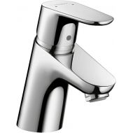 hansgrohe Focus Modern Upgrade Easy Clean 1-Handle 1 5-inch Tall Bathroom Sink Faucet in Chrome, 04510000