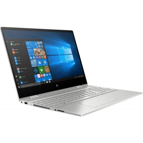 에이치피 Newest HP Envy X360 2-in-1 15.6 FHD IPS Touch Screen Laptop Intel Quad Core i5-8265U 16GB RAM 512GB SSD Fingerprint Reader Backlit Keyboard Windows 10