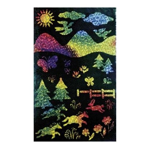  Melissa & Doug Scratch and Sparkle, Multicolor Glitter, 30-Boards