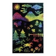 Melissa & Doug Scratch and Sparkle, Multicolor Glitter, 30-Boards