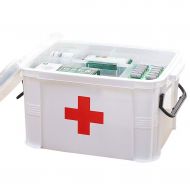 WCJ Household Small Medicine Box Multifunctional Layered Medicine Box First Aid Medical Medicine Box Storage Medicine Box