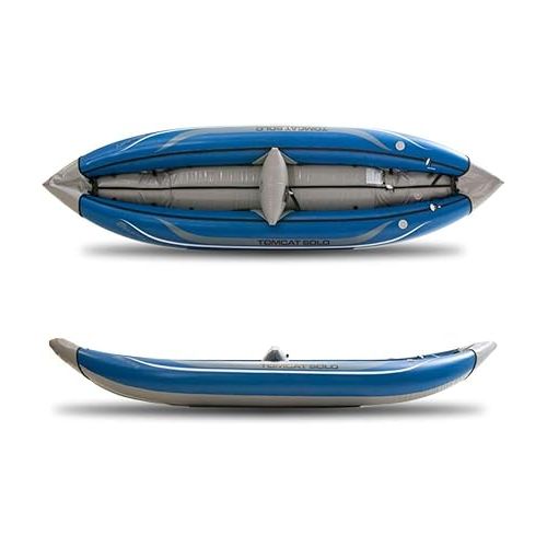 아이르 AIRE Tributary Tomcat Solo Inflatable Kayak, Red, 87120.03.101