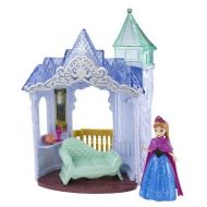 Disney Frozen MagiClip Flip N Switch Castle and Anna Doll