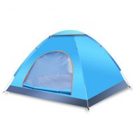 Outing Udstyr, Double Layer Instant Pop up Automatic Tent Camping Outdoor Tents Rainproof One Second Speed Tent Sun Protection, 200 200 130Cm, Kejing Miao, 200150110CM