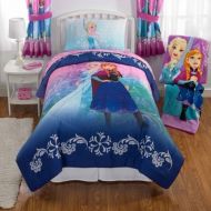 Franco Soft and Adorable Disneys Frozen Nordic Frost Bed in Bag Bedding Set, TWIN, Blue, Pink