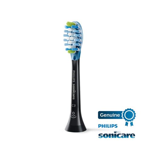 필립스 Philips Sonicare Premium Plaque Defence BrushSync Enabled Replacement brush Heads, 4pk Black - HX9044/33