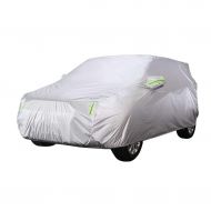 Djyyh Medium Car Cover - Breathable Waterproof Rain UV Sun All Weather Protection Indoor Outdoor - Full Size Snow Covers with Zipper Mirror Pocket Custom Fit Chevrolet Captiva SUV