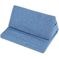 [아마존베스트]Edaygo Tablet Holder Cushion Stand Reading Cushion for Tablets E-Readers Smartphones Books Polyester Blue 31 x 16 x 24 cm (W x H x D)