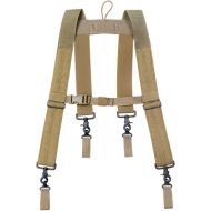 Atlas 46 247 Comfort-Tuff Suspenders Heavy Duty Black, One Size Fits Most | Work, Utility, Construction, Contractor, and Tactical