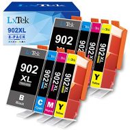 LxTek Compatible Ink Cartridge Replacement for HP 902XL 902 XL 902 to use with Officejet 6968 6978 6962 6954 6975 Printers (Black Cyan Magenta Yellow, 8 Pack)