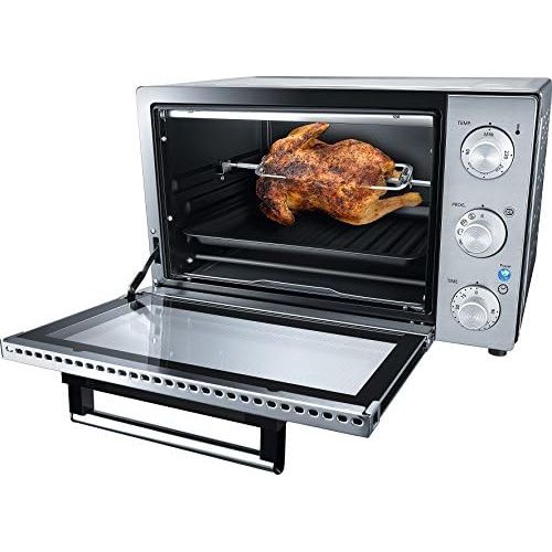  [아마존베스트]Steba KB 23 Grill and Bake Oven, 1500 W, Stainless Steel