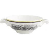 Villeroy & Boch Audun Ferme Soup Cup, 400 ml, Premium Porcelain, White/Multicolour