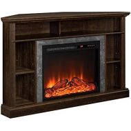 Ameriwood Home Overland Electric Corner Fireplace for TVs up to 50 Wide, Espresso