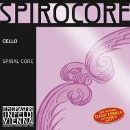 Thomastik-Infeld S793 Spirocore Cello Strings, Single C String, 3/4 Size, Steel Core Chrome Wound