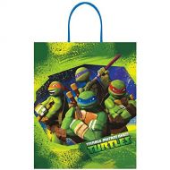 Amscan Teenage Mutant Ninja Turtles Deluxe Plastic Treat Bag