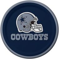 Creative Converting Officially Licensed NFL Dessert Paper Plates, 96-Count, Dallas Cowboys -