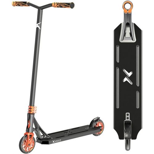  XSKIP Pro Scooter Trick Scooters for Teens, Kids and Adults, with 120mm Aluminum Core Wheels, Total Height 36