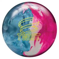 Brunswick Twist Reactive PRE-DRILLED Bowling Ball- Sky Blue/Pink/Snow