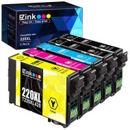 E-Z Ink (TM) Remanufactured Ink Cartridge Replacement for Epson 220 XL 220XL T220XL to use with WF-2760 WF-2750 WF-2630 WF-2650 WF-2660 XP-320 XP-420 XP-424(2 Black, 1 Cyan, 1 Mage
