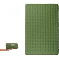 KMDJ Car Mattress Camping Mattress Double Sleeping Pad Inflatable Sleeping Pad Camping (Color : Green)
