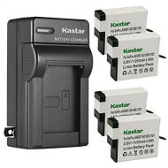 Kastar 4-Pack Battery and AC Wall Charger Replacement for GoPro AABAT-001, Hero, HERO5 Hero 5, AHDBT-501, AHBBP-501, HERO6 Hero 6, AHDBT-601, AHBBP-601, HERO7 Hero 7, AHDBT-701, AH