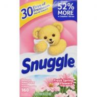 Snuggle Fabric Softener Dryer Sheets, Fresh Spring Flowers, 160 Count