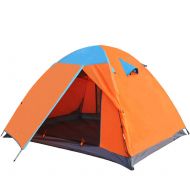 AUSWIEI Mountaineering Tent Double Aluminum Pole Tent Weatherproof Sunscreen Waterproof Tent Suitable for Outdoor Sportsmen