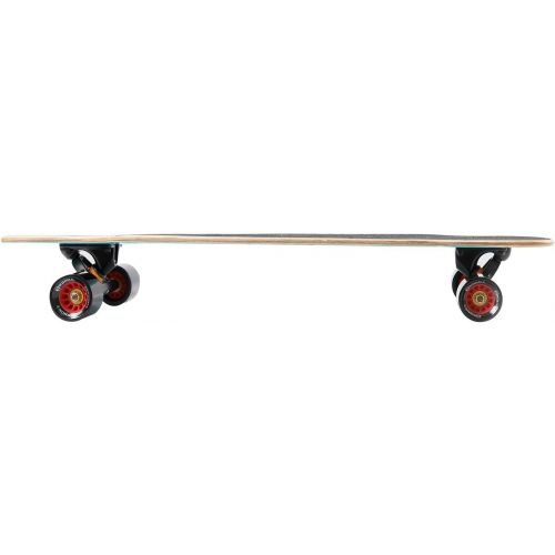  WHOME PRO Skateboard Complete for Adults and Beginners - 41 Inch Longboard for Hybrid Freestyle Carving Cruising 8 Layer Alpine Hard Rock Maple ABEC-9 Precision Bearings Includes T