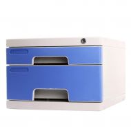 LHQ Desktop Small A4 File Storage Cabinet 2 Layers Plastic File Cabinet Drawer Flat File Cabinets