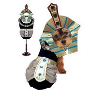 Puppe Love KING MUTT DOG COSTUMES King Tut Egyptian Royalty Pharaoh Dogs Halloween Wear (Size 1)