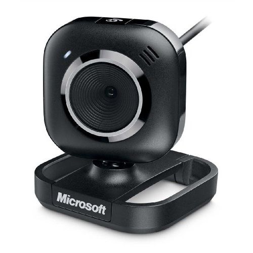  Microsoft LifeCam VX-2000 1.3MP (Interpolated) 3X Digital Zoom USB 2.0 Webcam w/Built-in Microphone & Laptop LCD Clip-On