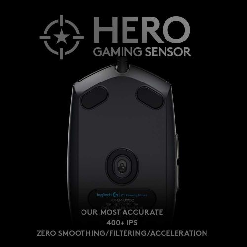  Amazon Renewed Logitech G PRO Hero Gaming Mouse (Renewed)