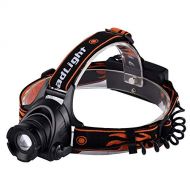 FCYIXIA LED Headlamp, Super Bright Headlamp Headlight Flashlight, Zoomable Headlamps for Runing,Hiking,Camping,Fishing