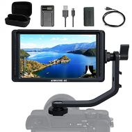 ANDYCINE A6 Lite 5inch DSLR HDMI Camera Field Monitor+Battery+Carry Case+Battery Charger Combo 1920x1080 Video Peaking Focus assits HDMI Input and Output DC Output with Tilt Arm