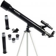 Celestron - PowerSeeker 50AZ Telescope - Manual Alt-Azimuth Telescope for Beginners - Compact and Portable - BONUS Astronomy Software Package - 50mm Aperture